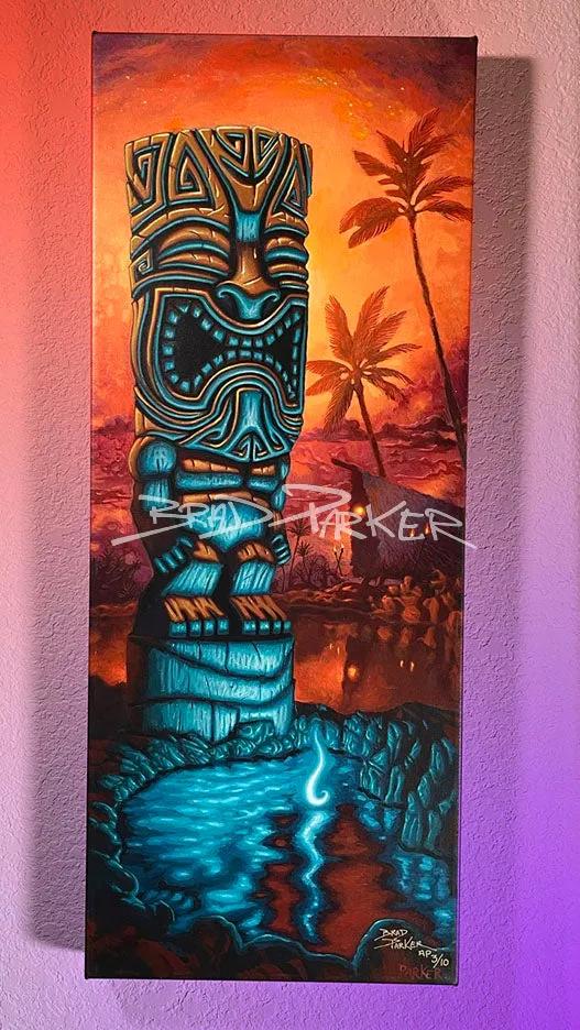 
                  
                    Tiki of the Blue Pool - Enhanced A/P & Gallery Wrapped
                  
                