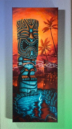 
                  
                    Tiki of the Blue Pool - Enhanced A/P & Gallery Wrapped
                  
                