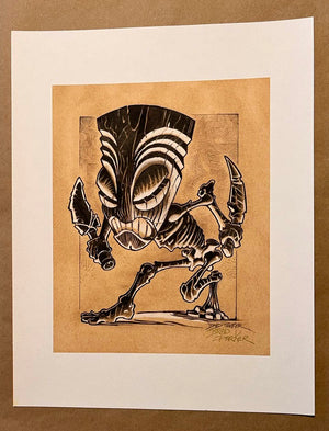 
                  
                    GHOST Tiki - Monochromatic Giclee - Signed A/P - 2 remaining
                  
                