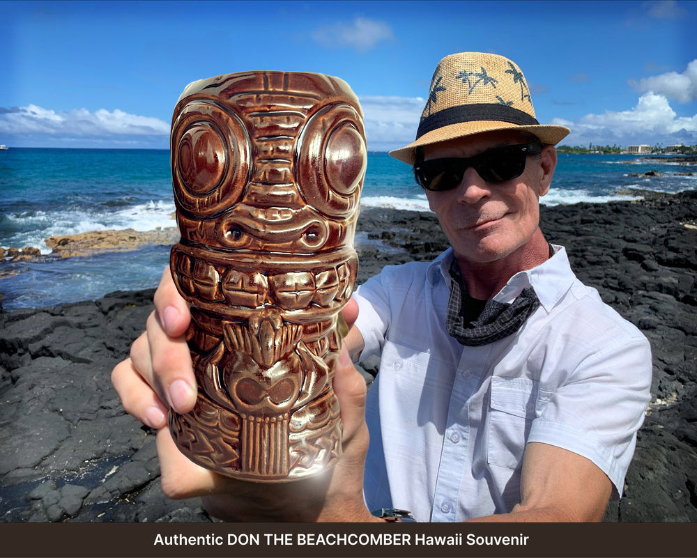 
                  
                    PRESALE: Don The Beachcomber Hawaii Tiki Mug - Brown CELEBRATE 90 YEARS!
                  
                