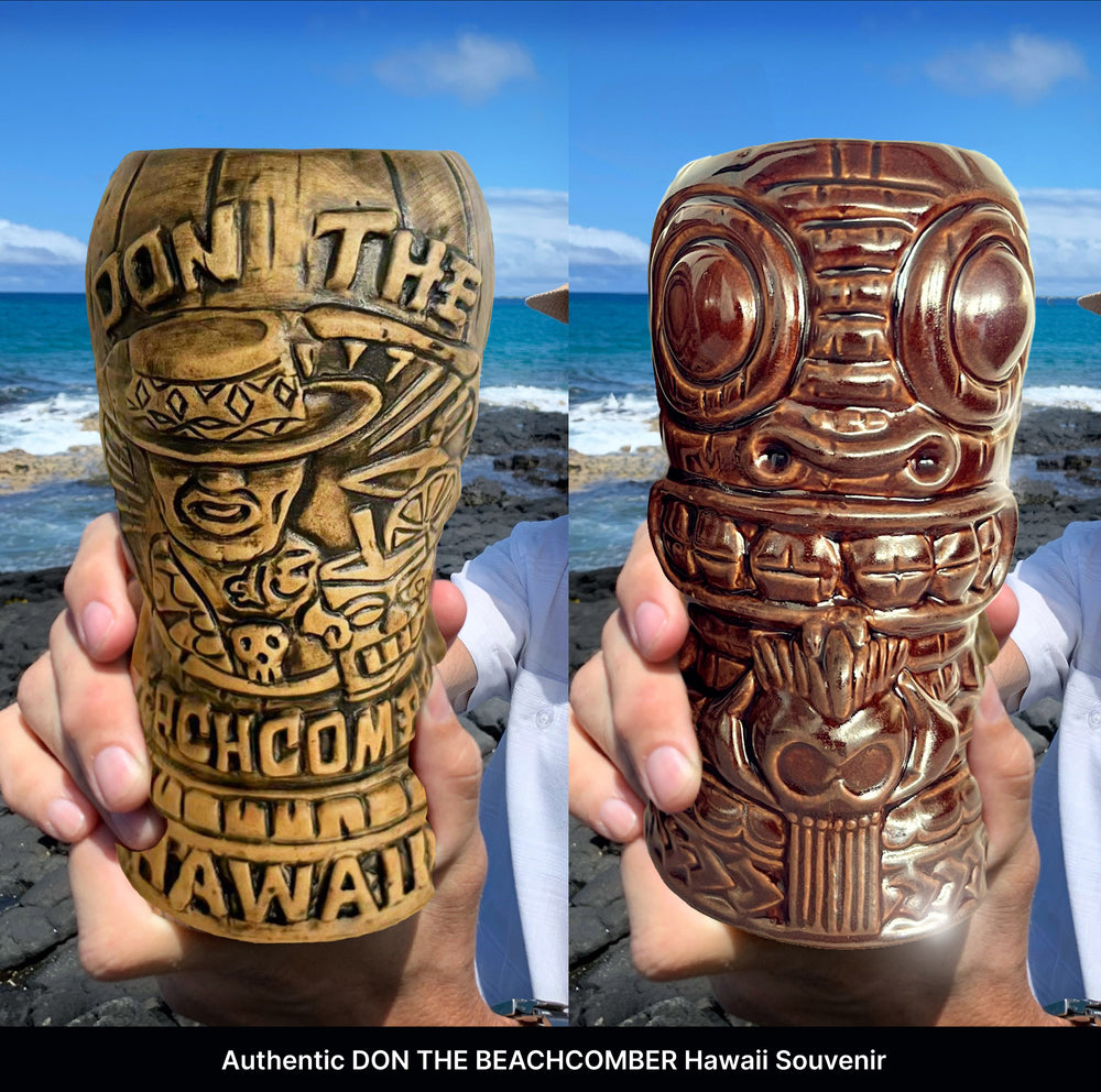 PRESALE: Don The Beachcomber Hawaii Tiki Mug - Brown CELEBRATE 90 YEARS!