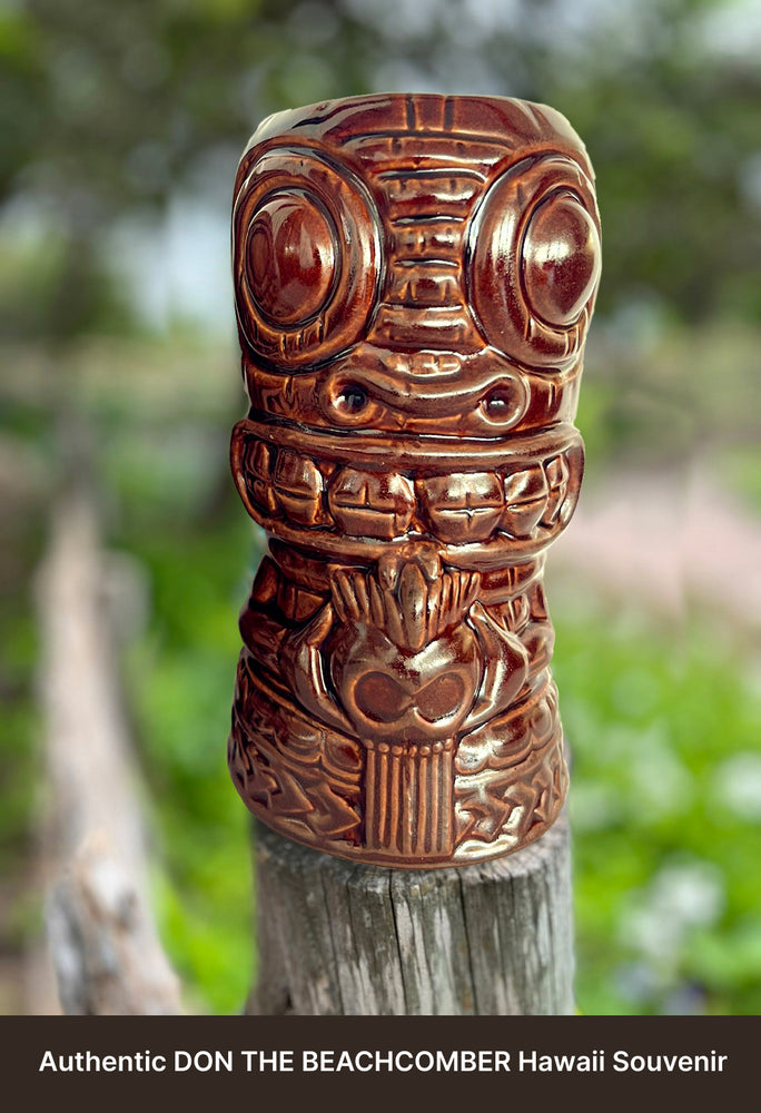 
                  
                    PRESALE: Don The Beachcomber Hawaii Tiki Mug - Brown CELEBRATE 90 YEARS!
                  
                