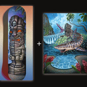 
                  
                    Hawaii-ween Skate Deck + FREE Paper Giclee of your Choice
                  
                