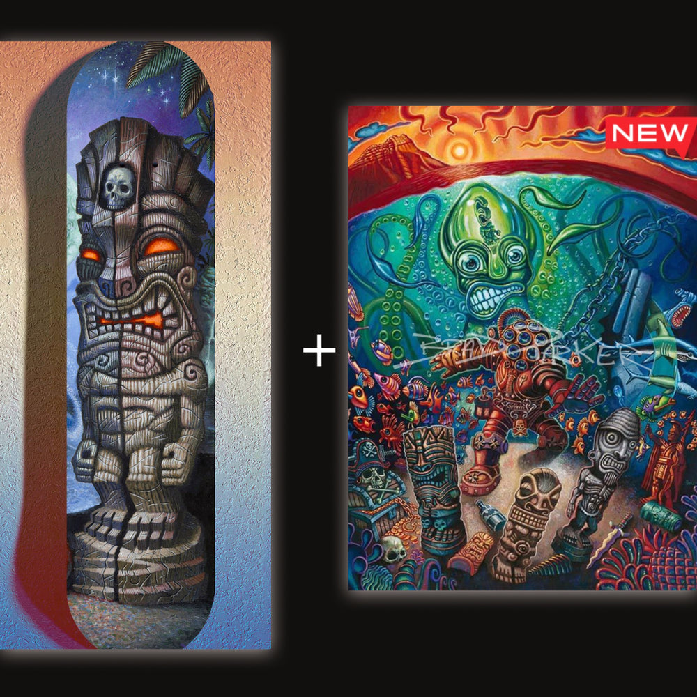 
                  
                    Hawaii-ween Skate Deck + FREE Paper Giclee of your Choice
                  
                