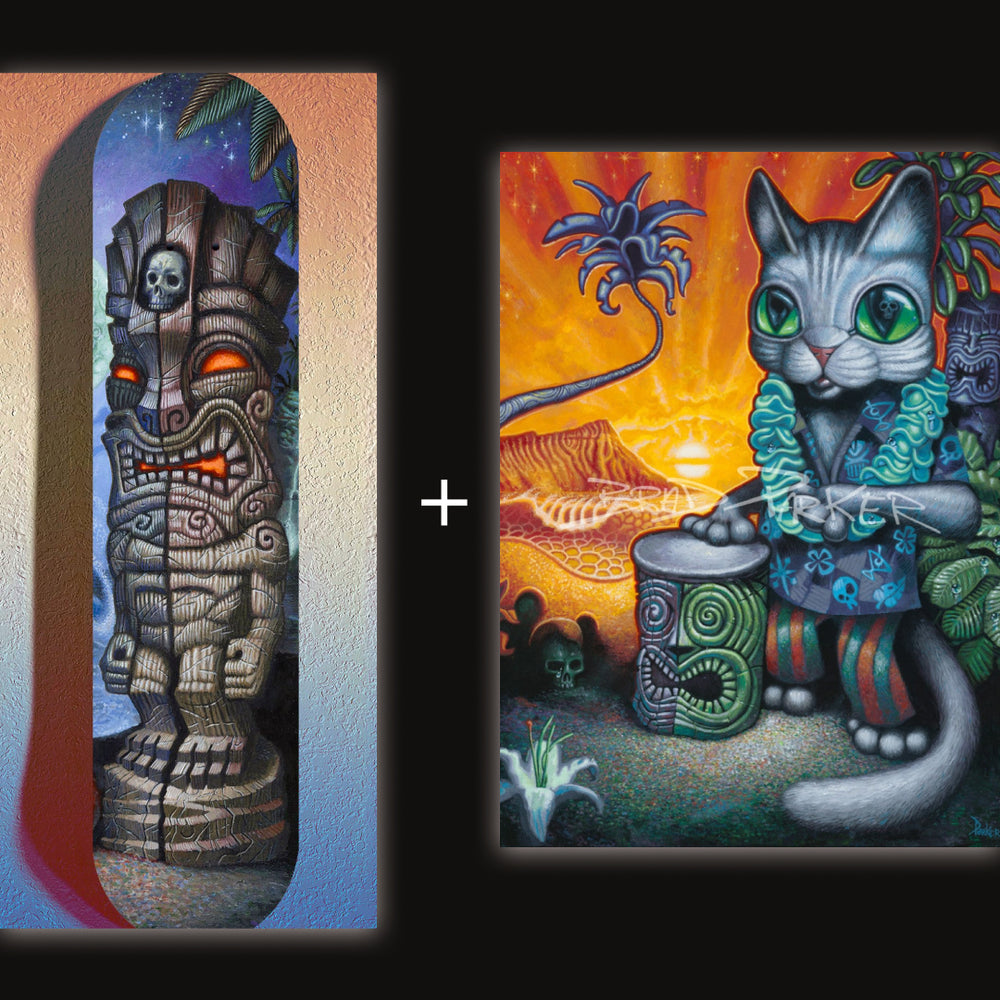 
                  
                    Hawaii-ween Skate Deck + FREE Paper Giclee of your Choice
                  
                