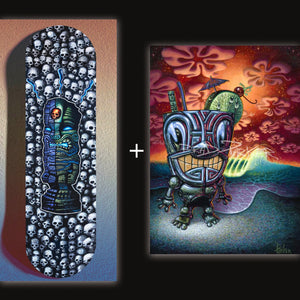 
                  
                    Tiki of Know Return Skate Deck + FREE Paper Giclee of your Choice
                  
                
