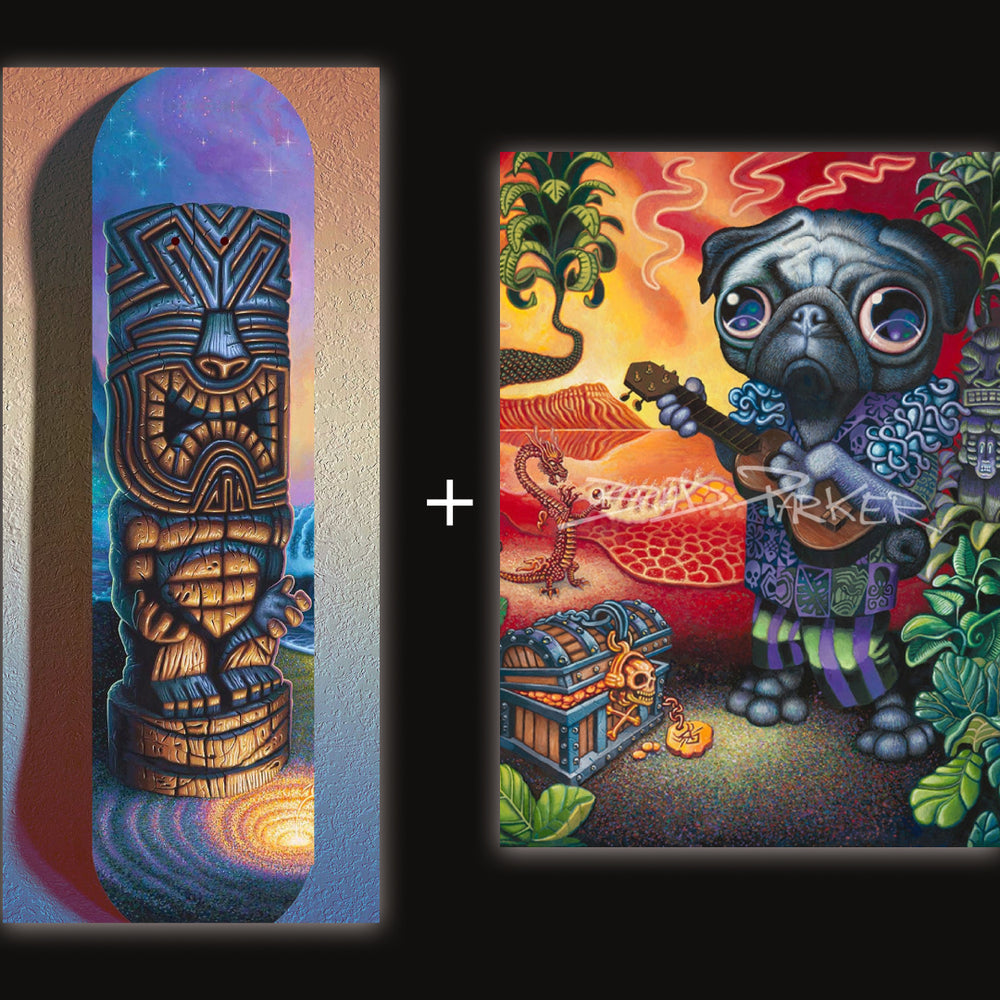 
                  
                    The Exotic Traveller Skate Deck + FREE Paper Giclee of your Choice
                  
                