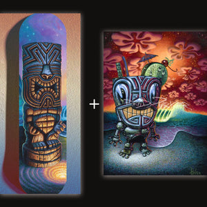 
                  
                    The Exotic Traveller Skate Deck + FREE Paper Giclee of your Choice
                  
                