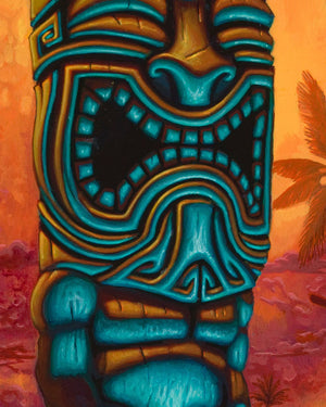 
                  
                    Tiki of the Blue Pool - Skate Deck
                  
                