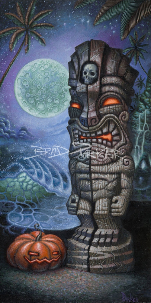 Hawaii-Ween - Canvas Giclee