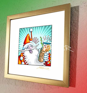 
                  
                    Lucky Santa Limited Edition Paper Giclee + The Sucker Mug Pastel Coral
                  
                