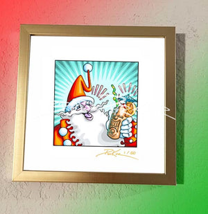 
                  
                    Lucky Santa Limited Edition Paper Giclee + The Sucker Mug Pastel Coral
                  
                