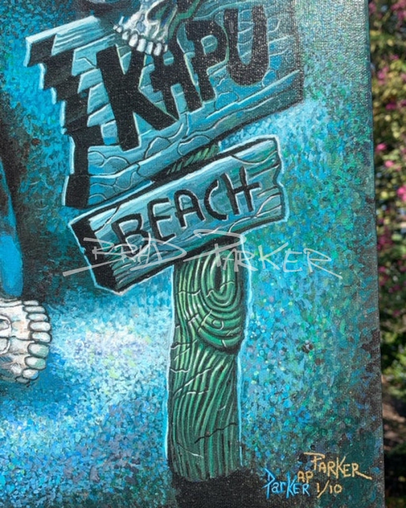 Return 2 Kapu Beach - Canvas Giclee