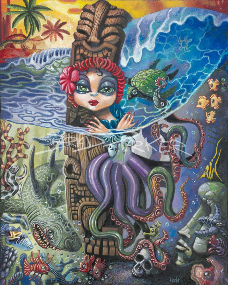 Sea Witch - Canvas Giclee