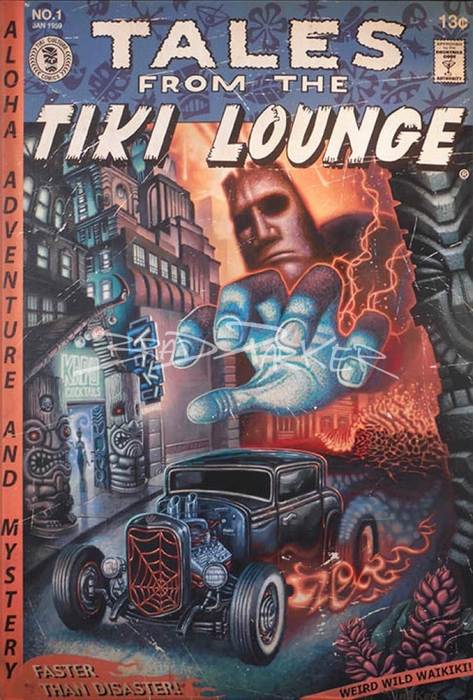 Tales From The Tiki Lounge Vol 1 Faster Than Disaster Paper Giclee
