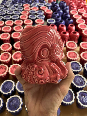 
                  
                    The Lucky Sucker Mug - Ocean Purple & Pastel Coral Bogo Tiki
                  
                
