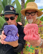 The Lucky Sucker Mug - Ocean Purple & Pastel Coral Bogo Tiki
