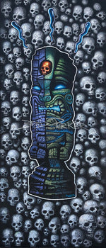 The Tiki Of Know Return - Paper Giclee